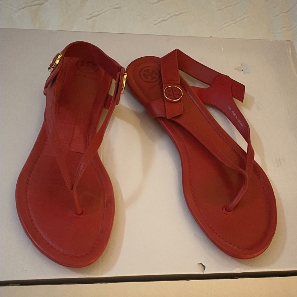 Tory Burch Red Sandals